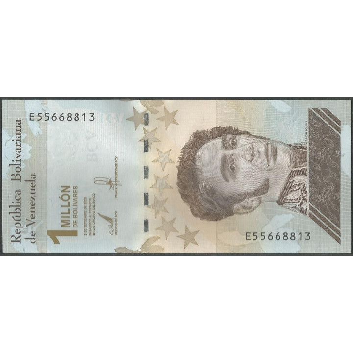 Venezuela 1.000.000 Bolivares 3 Sep 2020 E8 Dig P114a