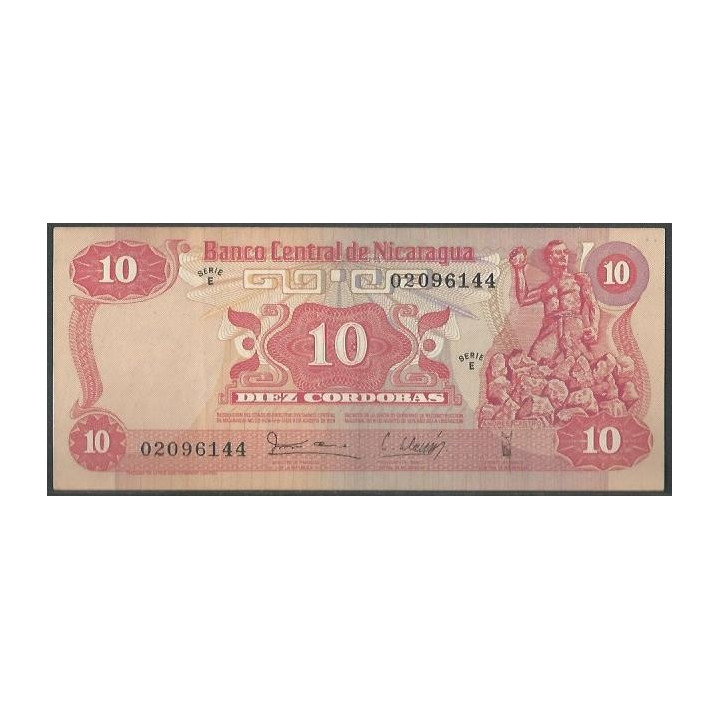 Nicaragua 10 Cordobas D1979 E P134