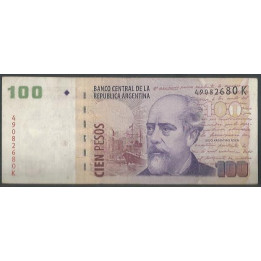 Argentina 100 Pesos ND2003 Serie K P357a