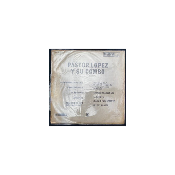 Pastor Lopez y su combo - Colombia reverso