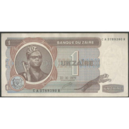 Zaire 1 Zaire 22 Oct 1979 P19a