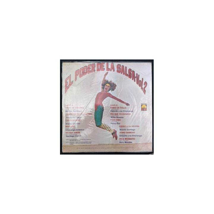 El poder de la salsa Vol 2 - Colombia reverso