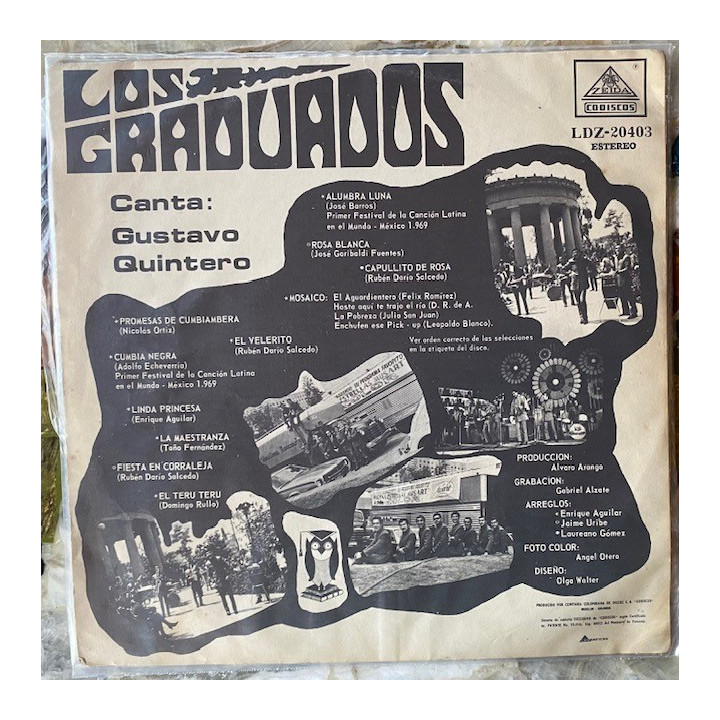 Los Graduados- Colombia reverso