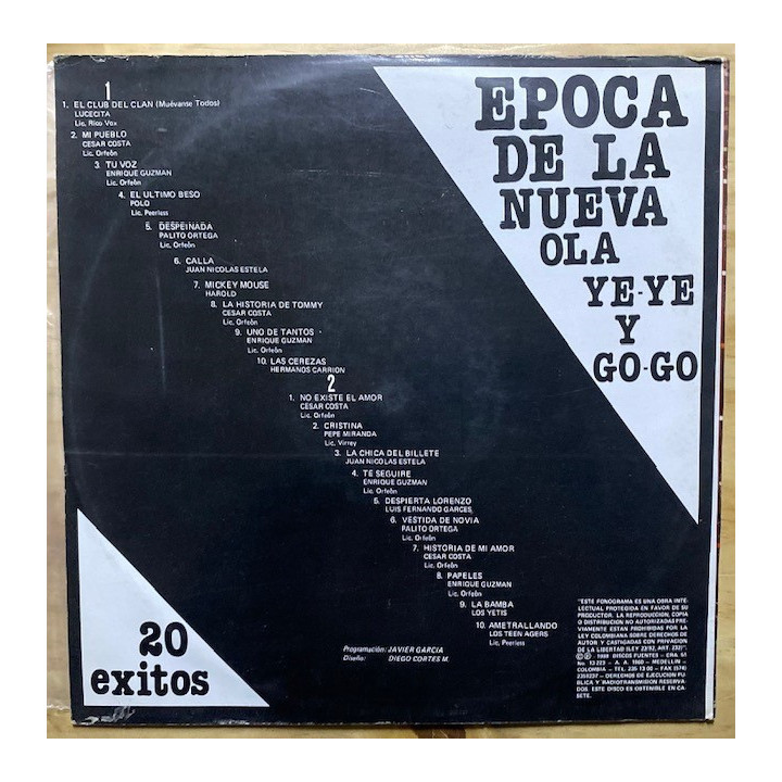 Epoca de la nueva ola ye-ye y go-go - Colombia reverso