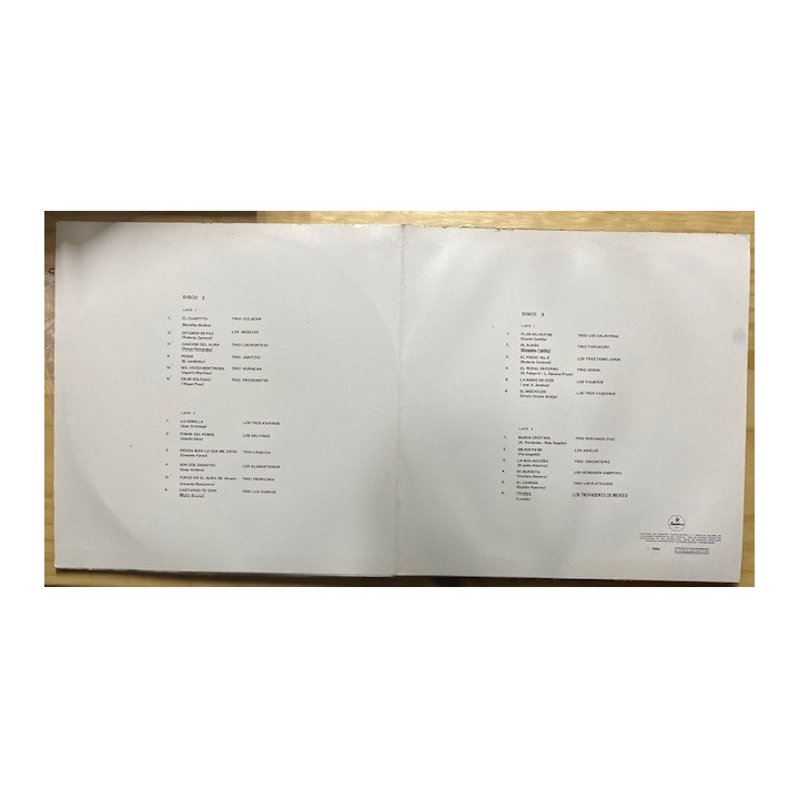 36 Trios diferentes - Colombia (3 Vinilos) reverso