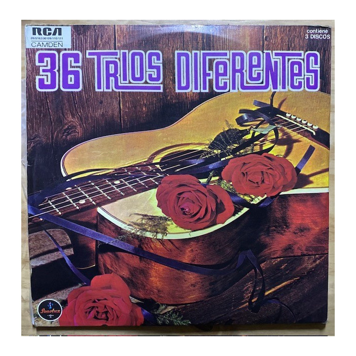 36 Trios diferentes - Colombia (3 Vinilos) reverso