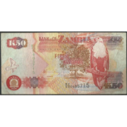 Zambia 50 Kwacha 2009 P37h