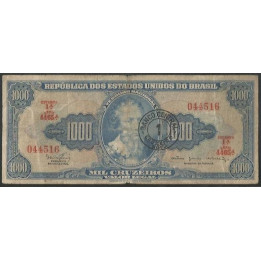 Brasil 1 Cruzeiro Novo ND1966-7 P187b