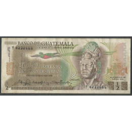 Guatemala 50 Centavos 3 Ene 1979 P58c