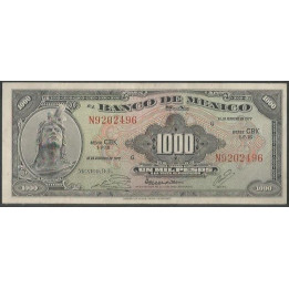 Mexico 1.000 Pesos 18 Feb 1977 CBK P52t