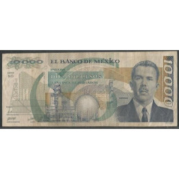 Mexico 10.000 Pesos 1 Feb 1988 Serie ND P90b