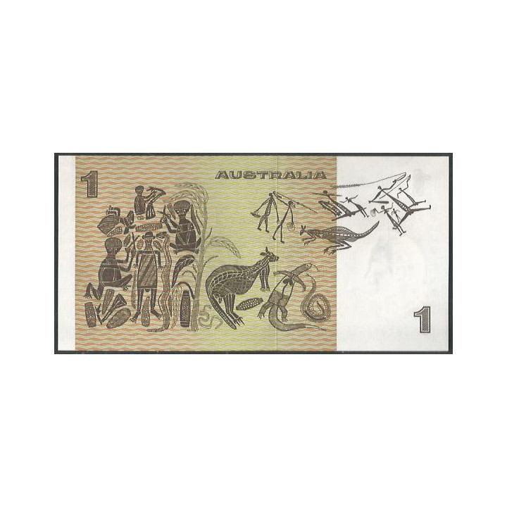 Australia 1 Dollar ND1976 P42b2 reverso