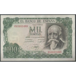 España 1.000 Pesetas 17 Sep 1971 P154