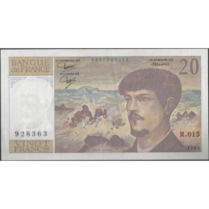 Francia 20 Francs 1981 P151a
