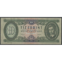 Hungria 10 Forint 12 Oct 1962 P168c