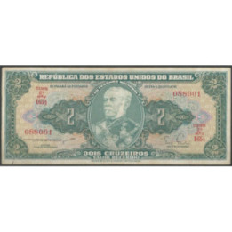Brasil 2 Cruzeiros ND1955 P157