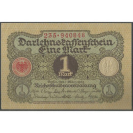 Alemania 1 Mark 1 Mar 1920 P58