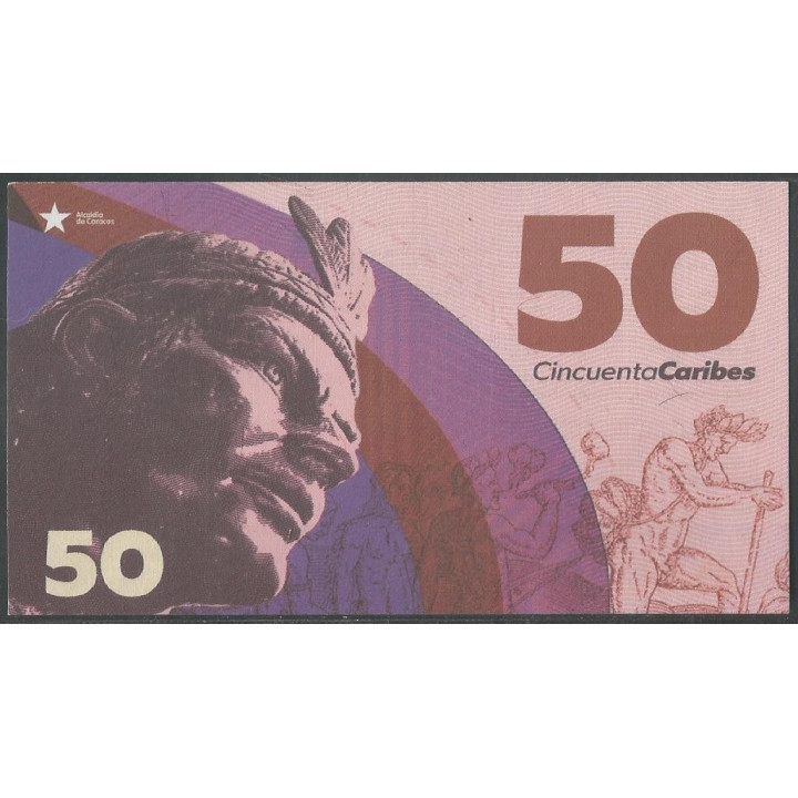 Venezuela - Alcaldia de Caracas 50 Caribes ND