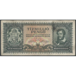 Hungria 10.000.000 Pengo 16 Nov 1945 P123