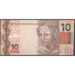 Brasil 10 Reales 2010 J P254e