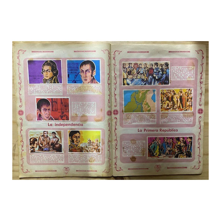 Album de mi Patria reverso