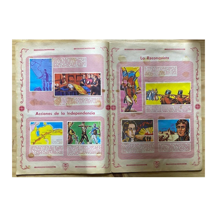 Album de mi Patria reverso