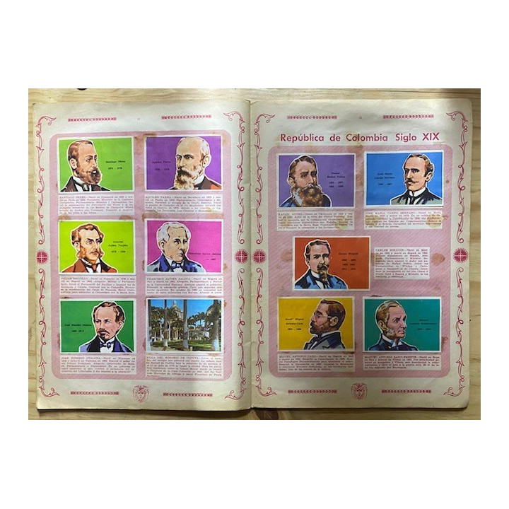 Album de mi Patria reverso