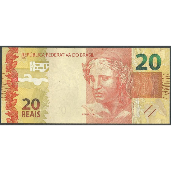 Brasil 20 Reales 2010 J P255j