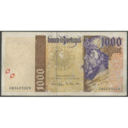 Portugal 1.000 Escudos 21 May 1998 P188c