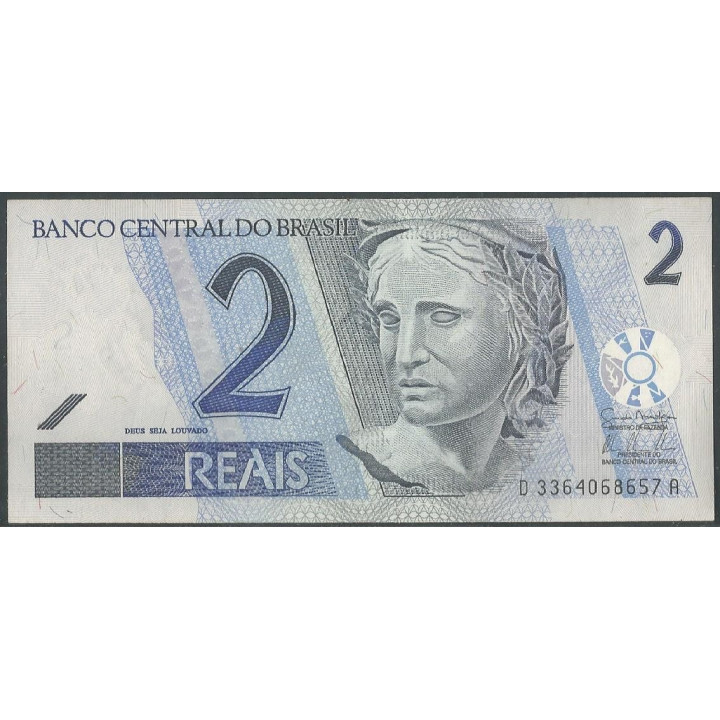 Brasil 2 Reales ND2001- Firma 42 D P249h