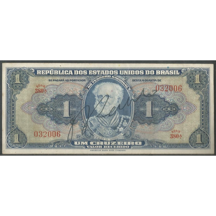 Brasil 1 Cruzeiro ND1944 P132a