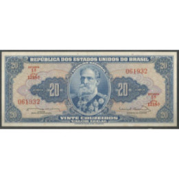 Brasil 20 Cruzeiros ND1963 Firma 12 P168b