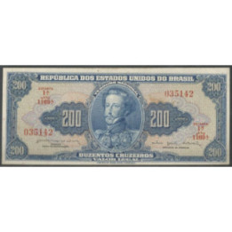 Brasil 200 Cruzeiros ND1964 Firma 13 P171b