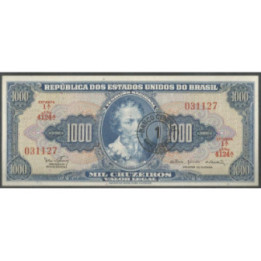 Brasil 1 Cruzeiro Novo ND1966-7 Firma 15 P187b