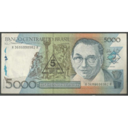Brasil 5 Cruzados Nuevos ND1989 P217b