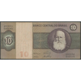 Brasil 10 Cruzeiros ND1970 P193a
