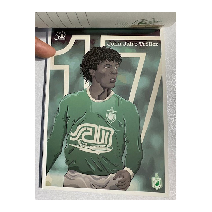 Atletico Nacional 30 Años de nuestra primera conquista continental reverso