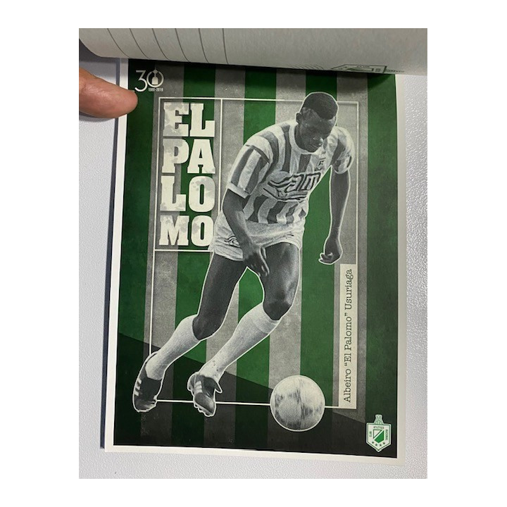 Atletico Nacional 30 Años de nuestra primera conquista continental reverso