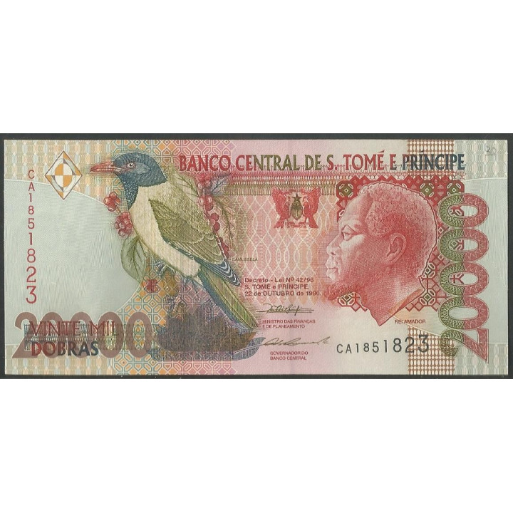 St Tome e Prince 20.000 Dobras 22 Oct 1996 P67a