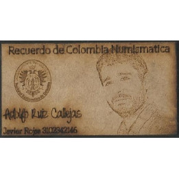 Sociedad Numismatica de Colombia Adolfo Ruiz Callejas
