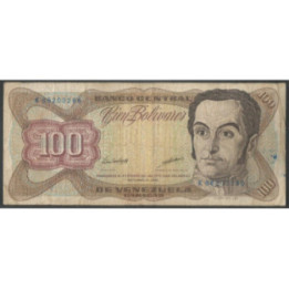 Venezuela 100 Bolivares 13 Oct 1998 K 8 Dig P66g