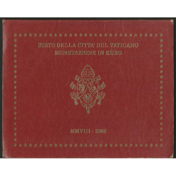 Vaticano Set monedas Euro 2008