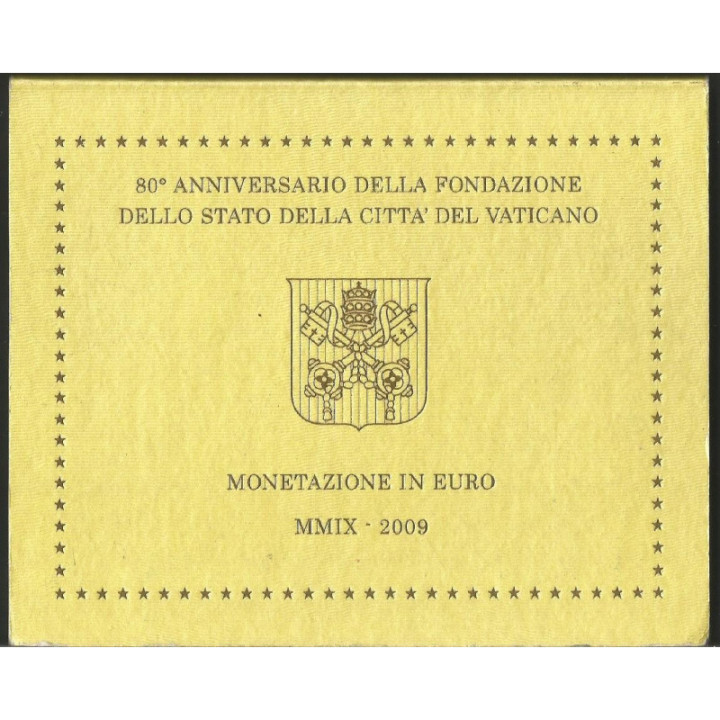 Vaticano Set monedas Euro 2009