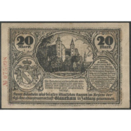 Alemania - Glauchau 20 Mark 15 Nov 1918