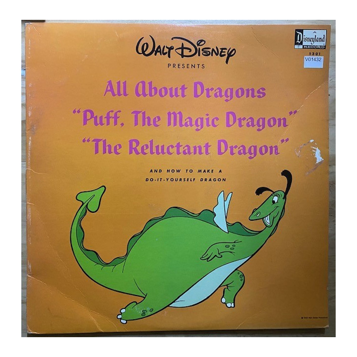 Walt Disney All about the dragons - Usa 1966