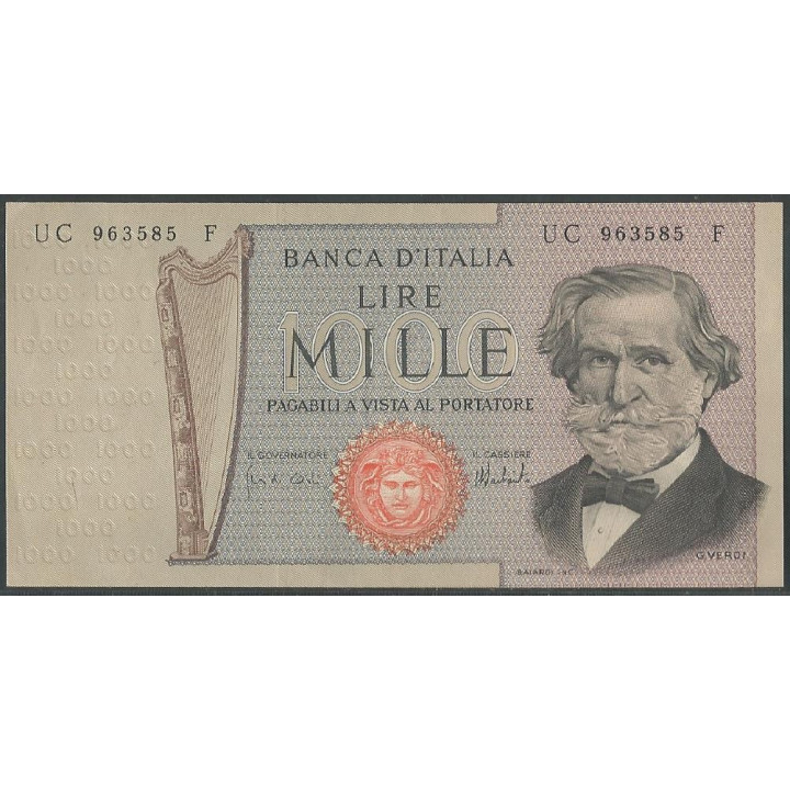 Italia 1.000 Liras 5 Ago 1975 P101d