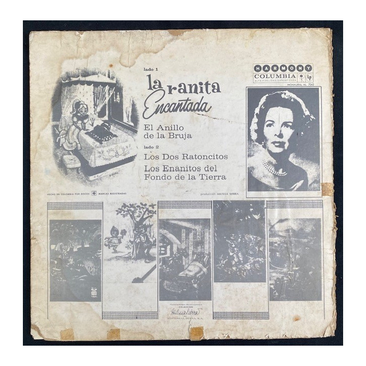 Milissa Sierra La ranita encantada - Colombia reverso