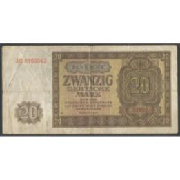 Alemania Democratica 20 Mark 1948 P13b