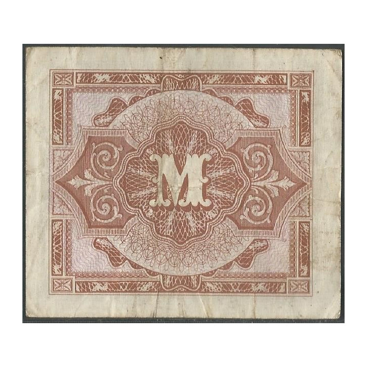 Alemania 5 Mark 1944 P193b reverso