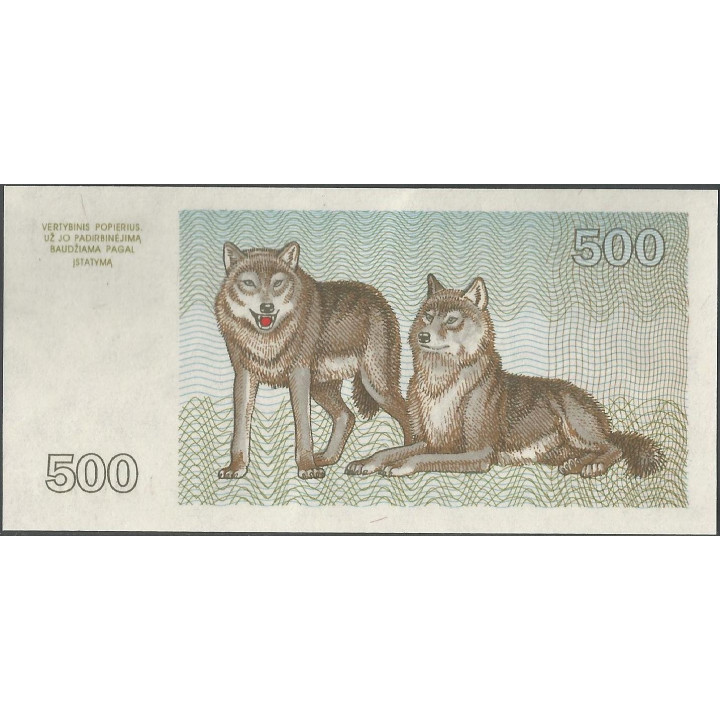 Lituania 500 Talonas 1993 P46